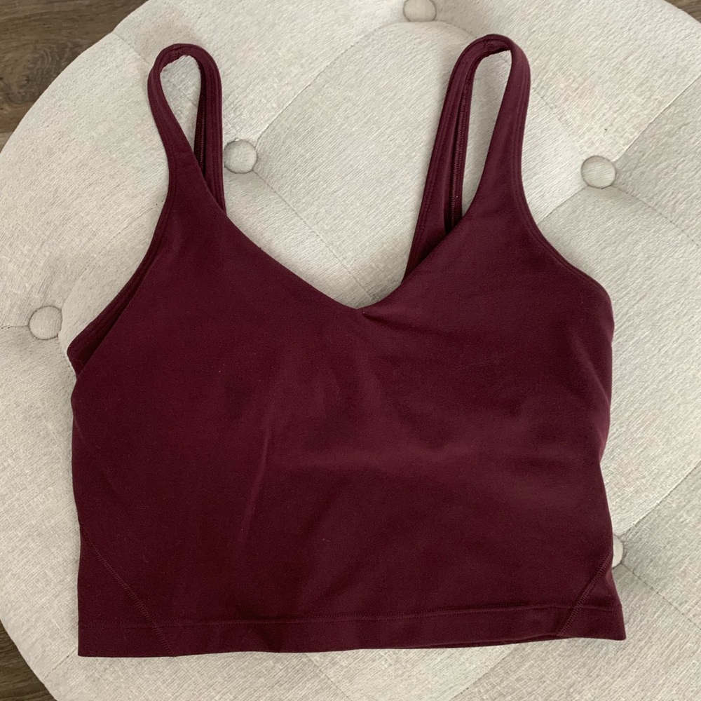 Lululemon Align Tank Color Cassis Size 4